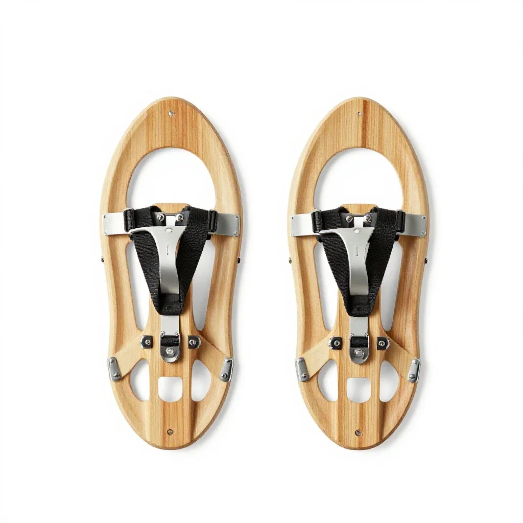 Snow shoe isolated on a white background