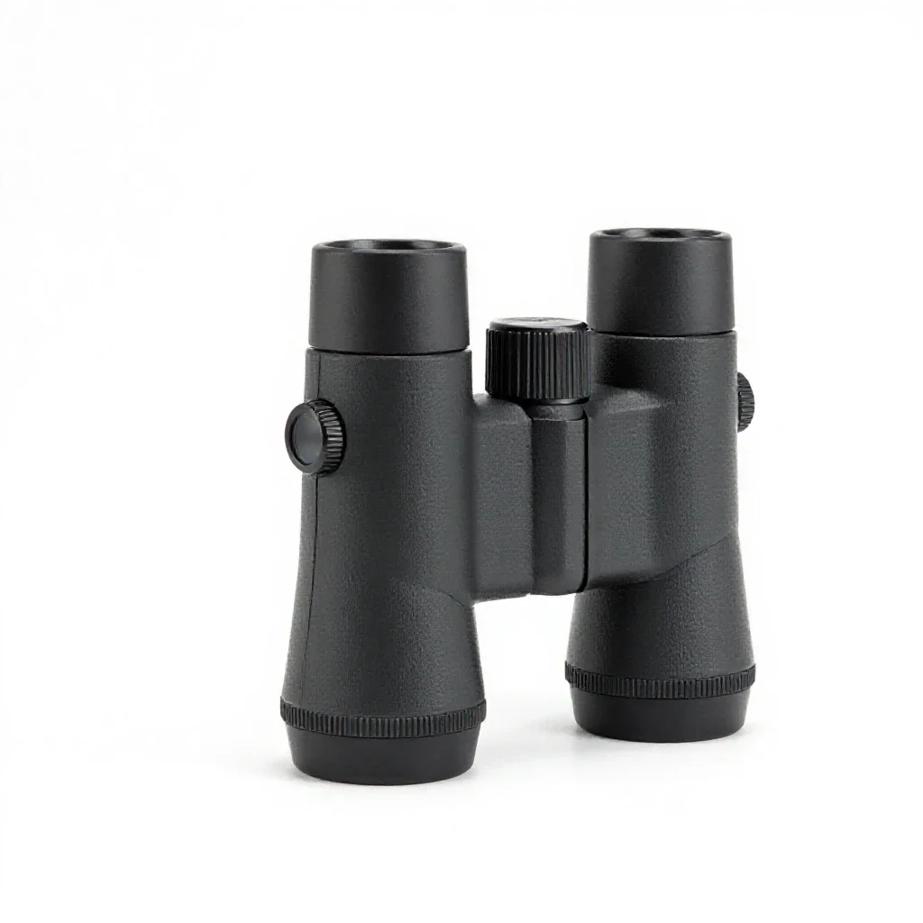 Spotting scope isolated on a white background