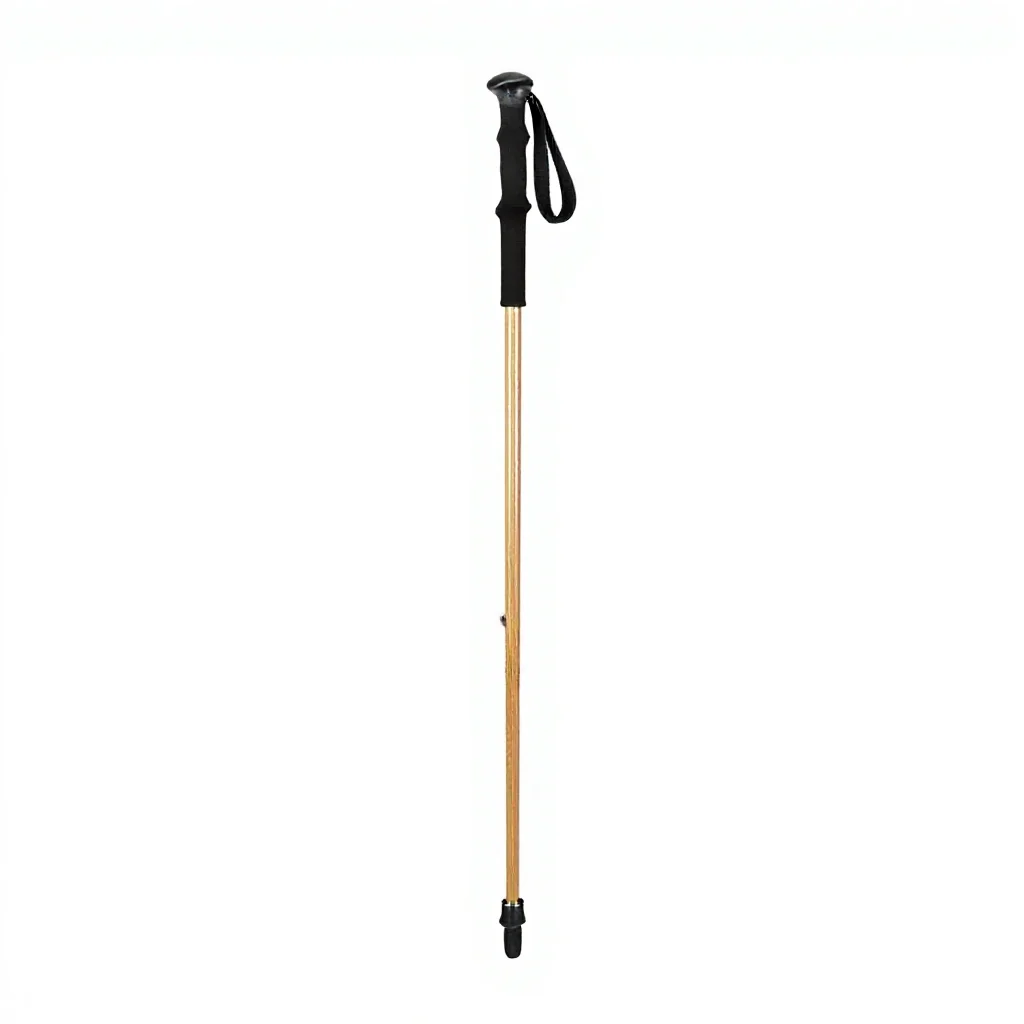 Trekking pole isolated on a white background