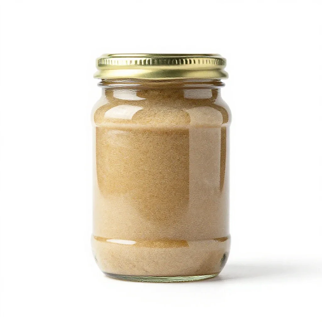 Screw-top preserving jar isolated on a white background