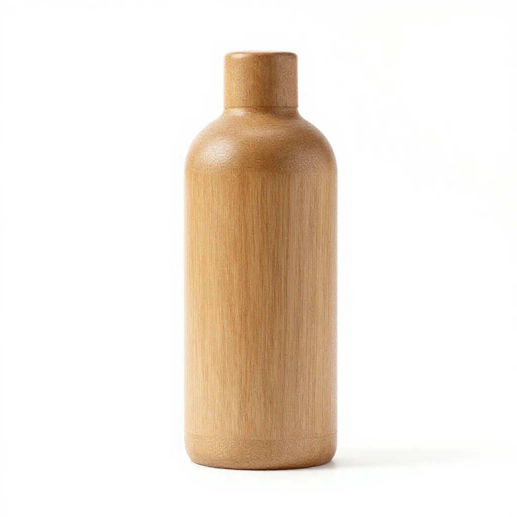 Vacuum flask isolated on a white background