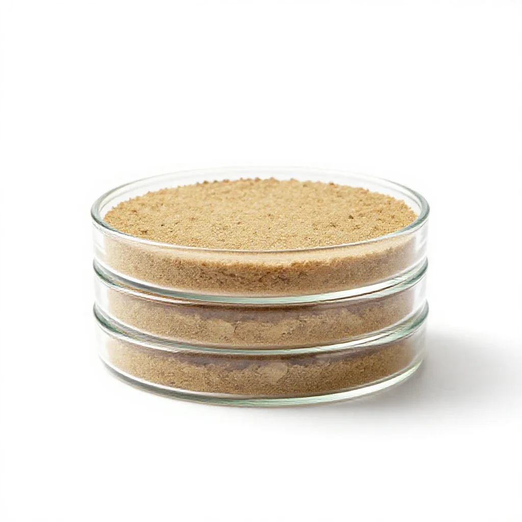 Petri dish stack isolated on a white background