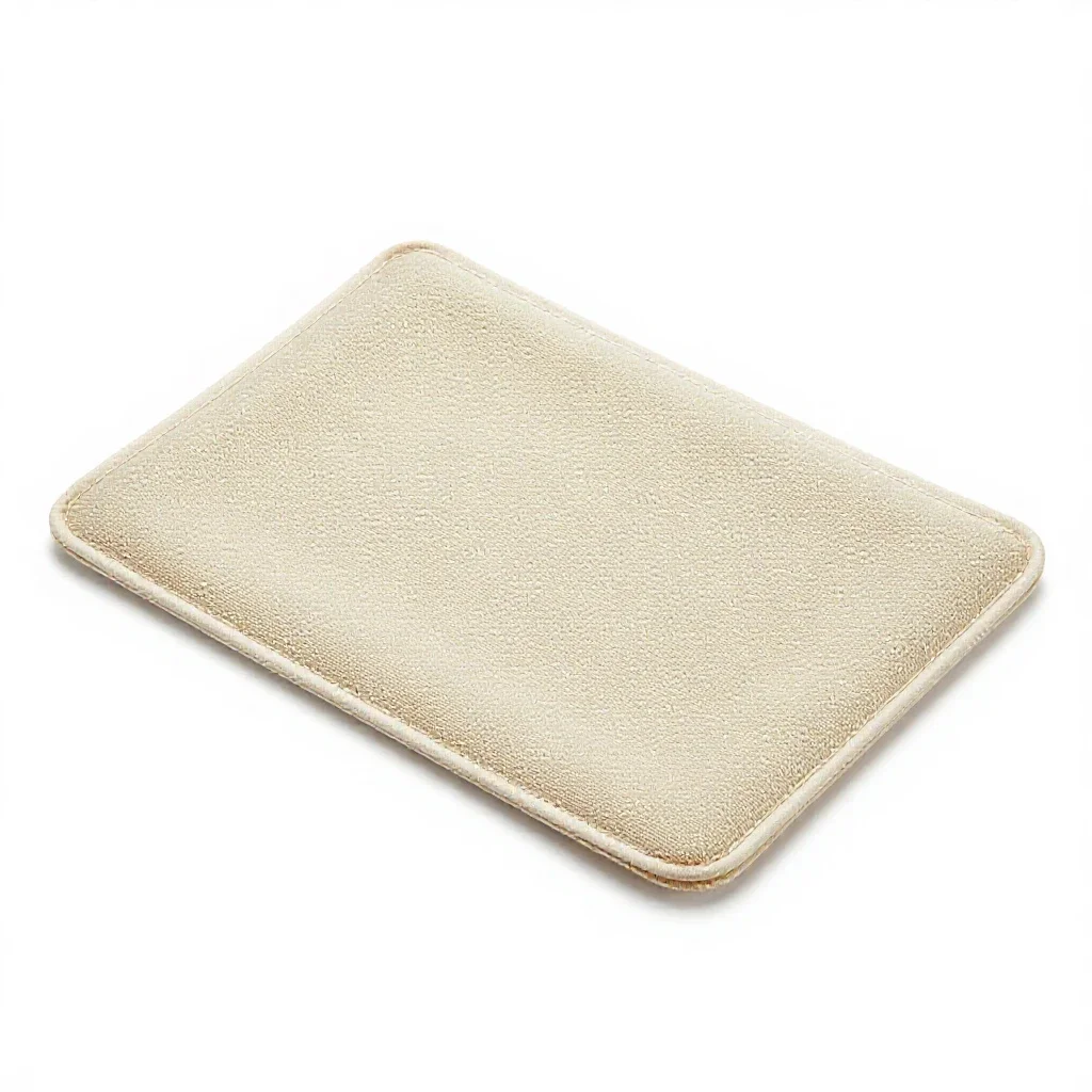 Suture practice pad isolated on a white background