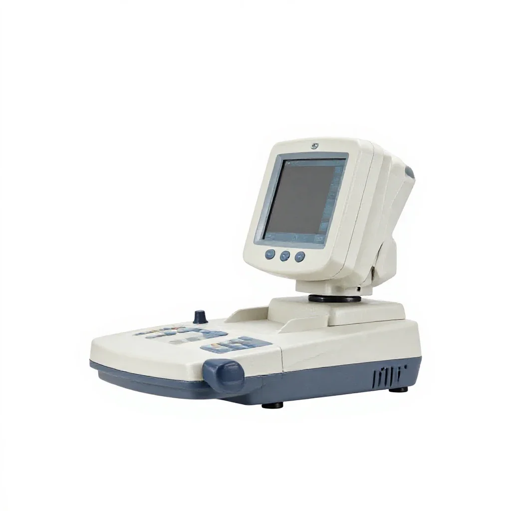 Med-bay diagnostic scanner isolated on a white background