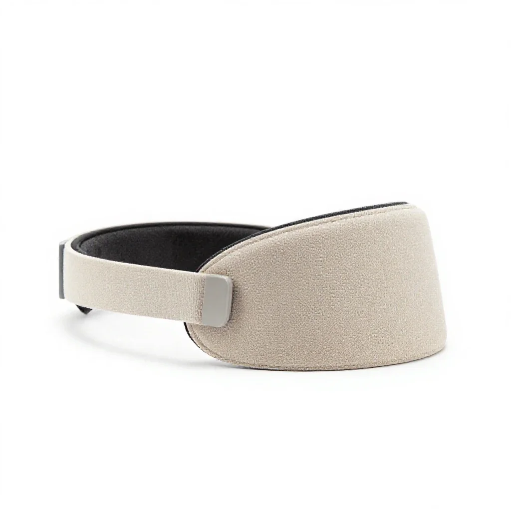 Neural interface headset isolated on a white background