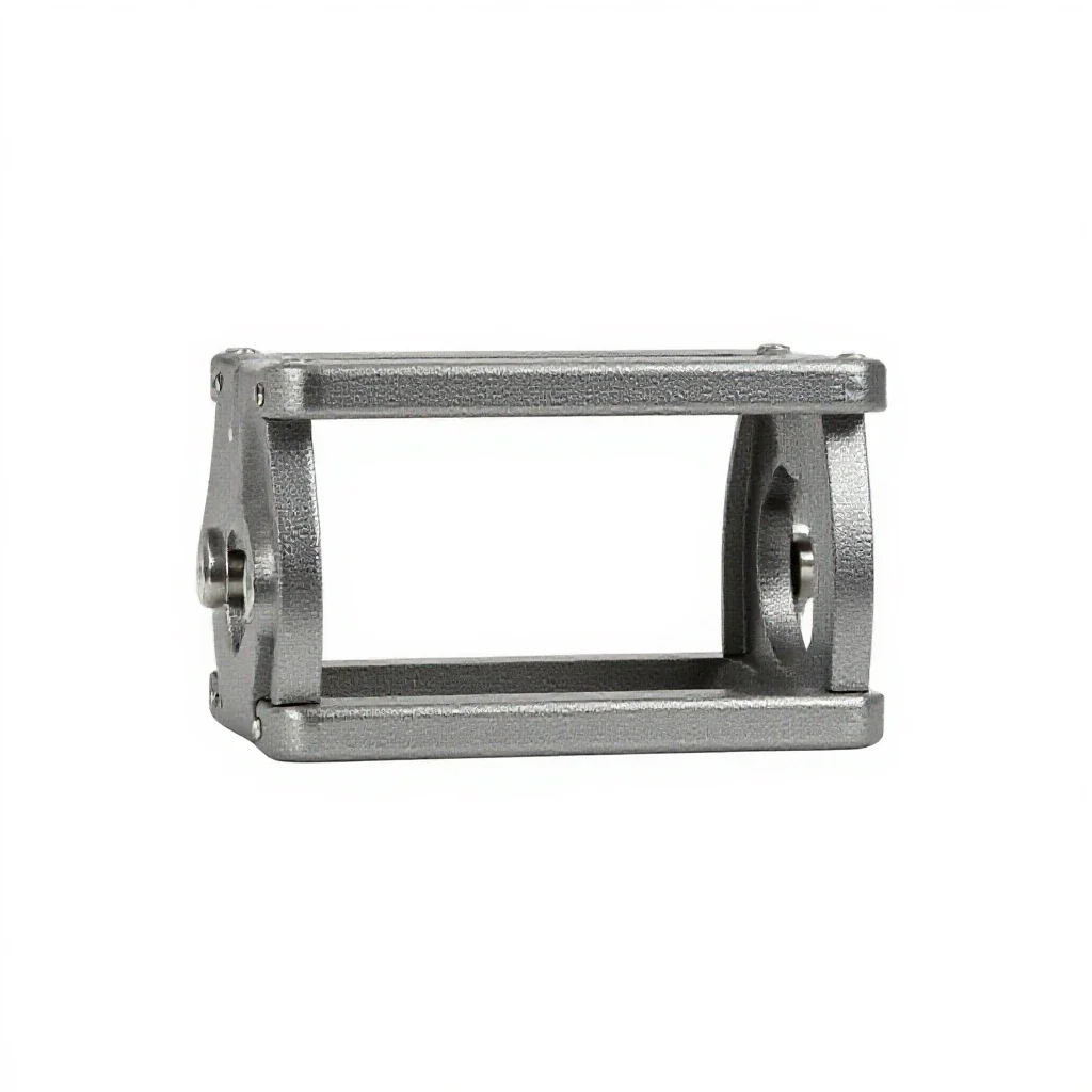 Shuttle docking clamp isolated on a white background