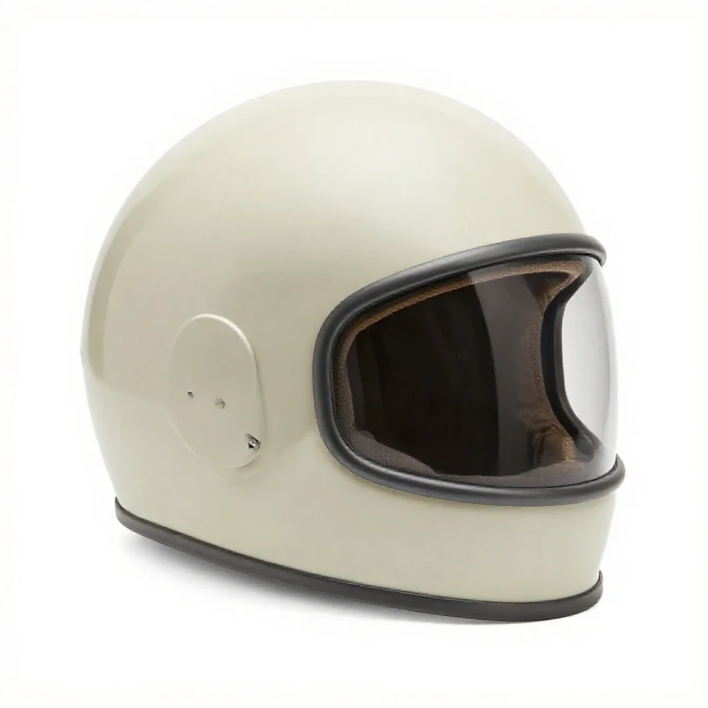 Space helmet isolated on a white background