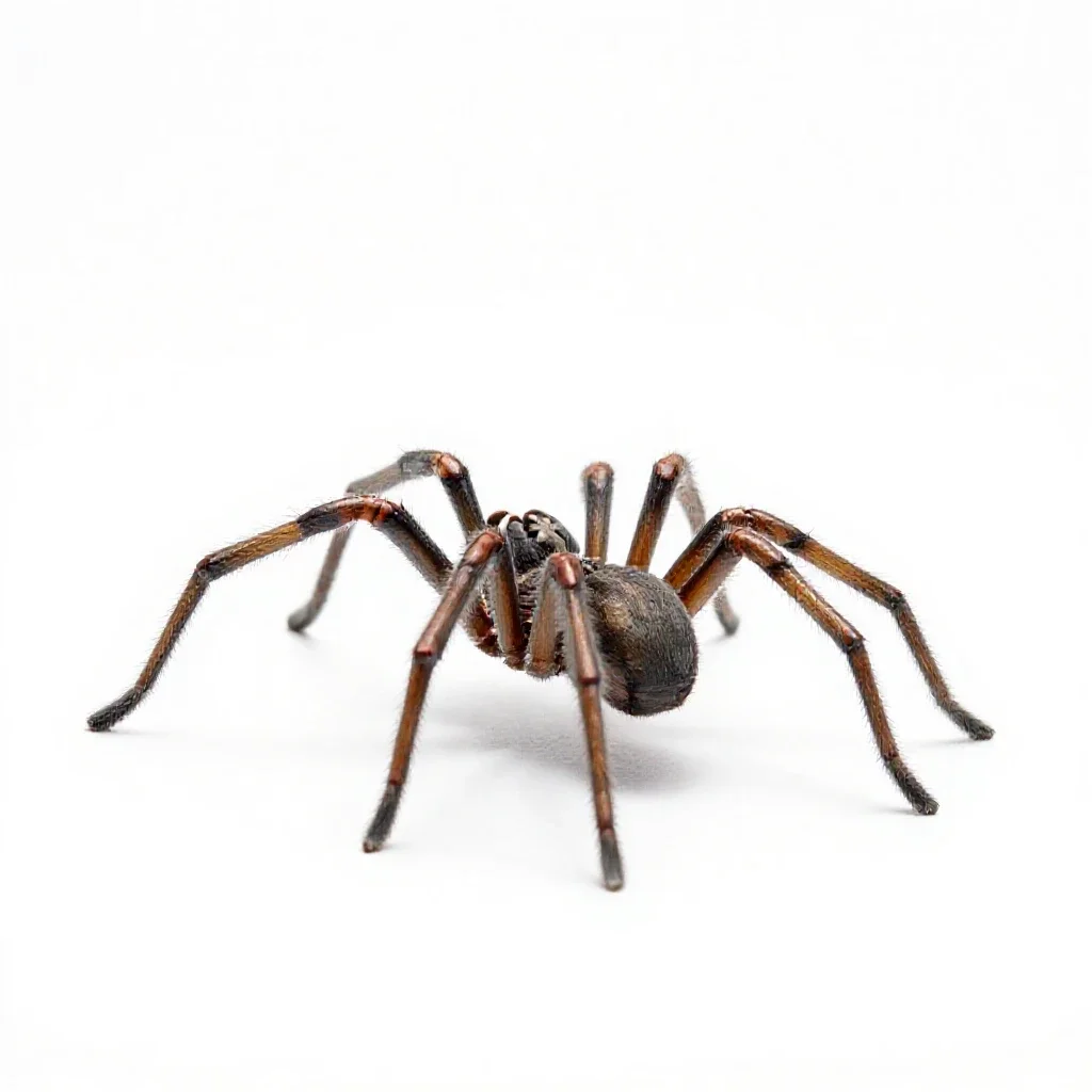 Spider walker probe isolated on a white background