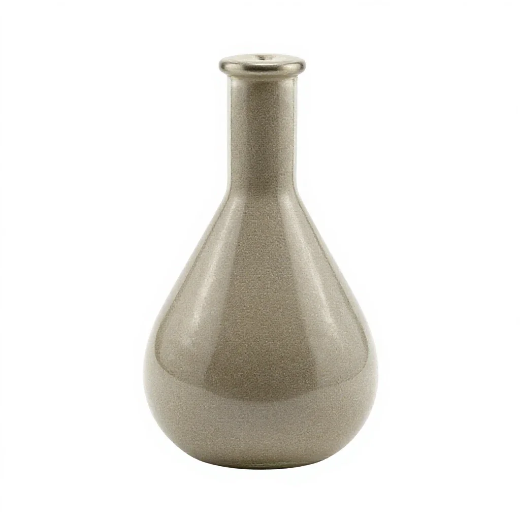 Antimatter containment flask isolated on a white background