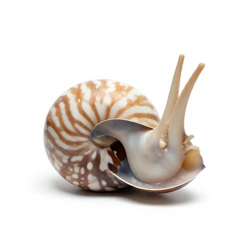 Nautilus isolated on a white background