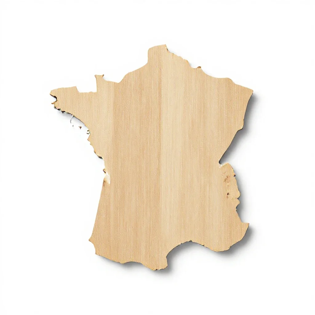 French curve template isolated on a white background