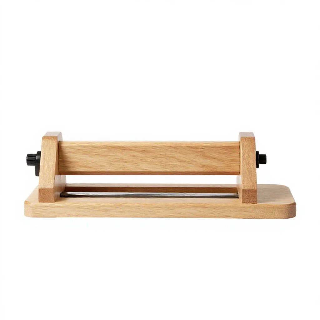 Guillotine paper trimmer isolated on a white background