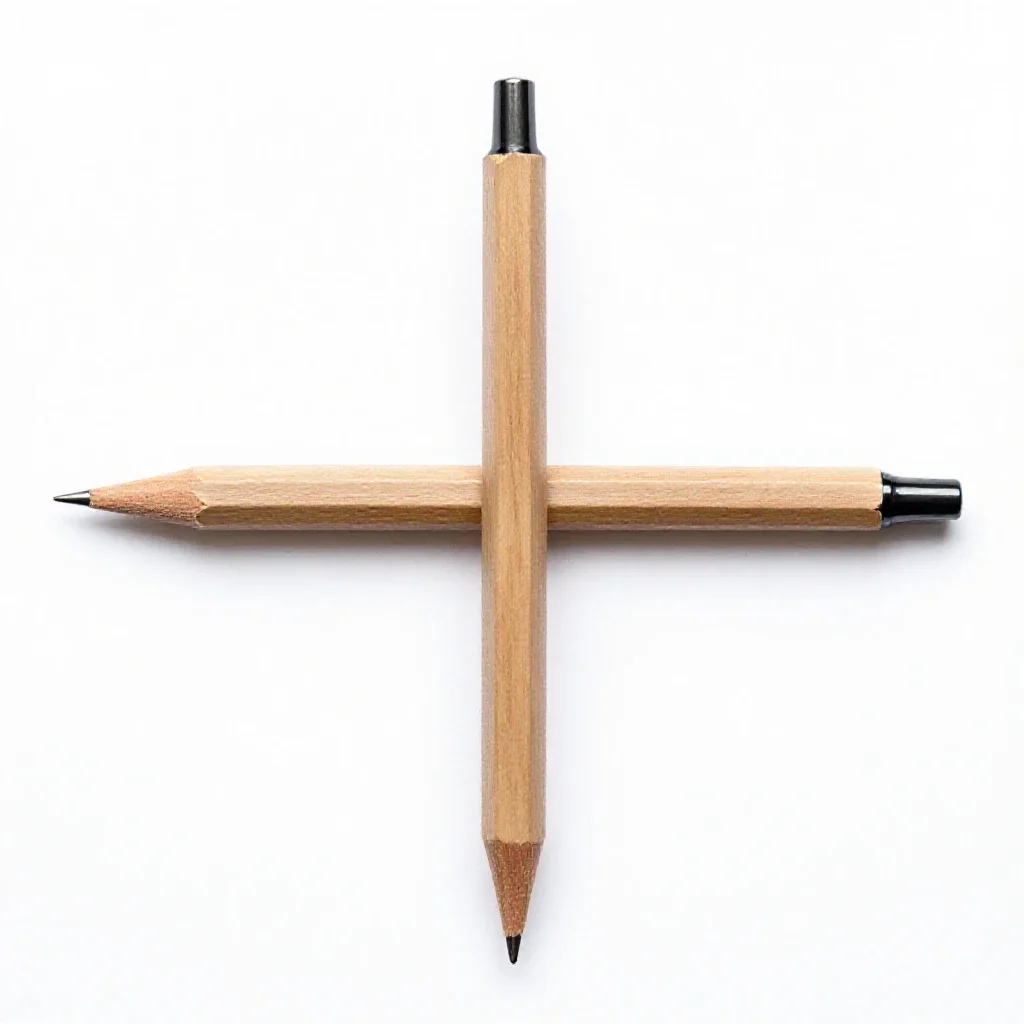 Mechanical pencil isolated on a white background