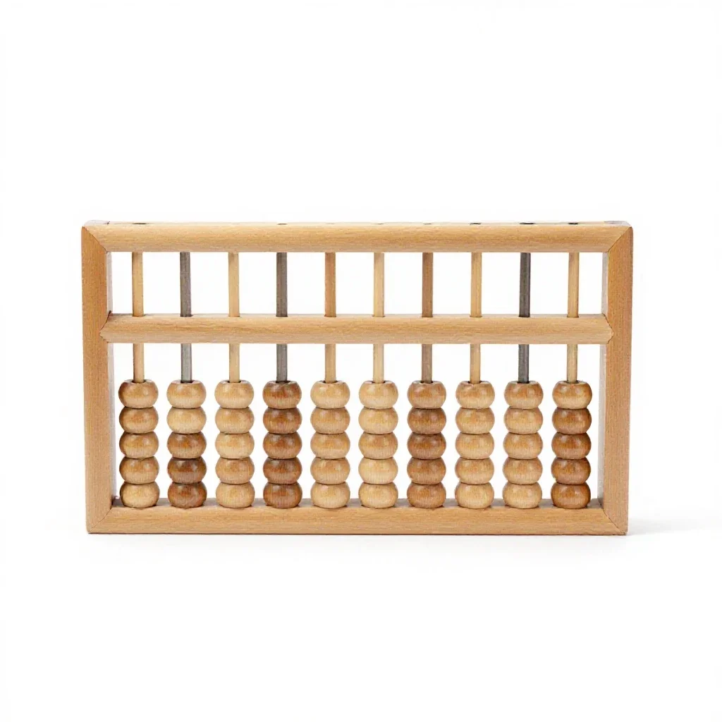 Abacus isolated on a white background