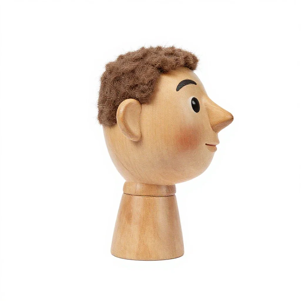 Hand puppet isolated on a white background