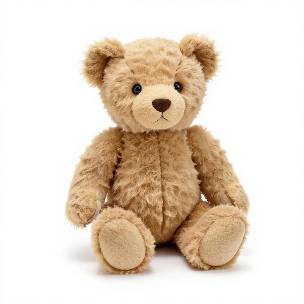 Teddy bear isolated on a white background