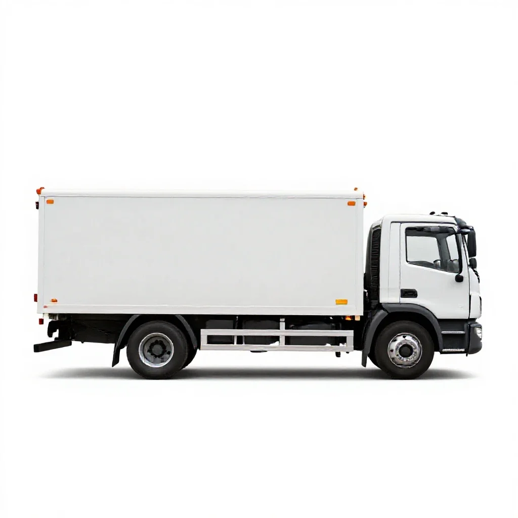Tow truck isolated on a white background