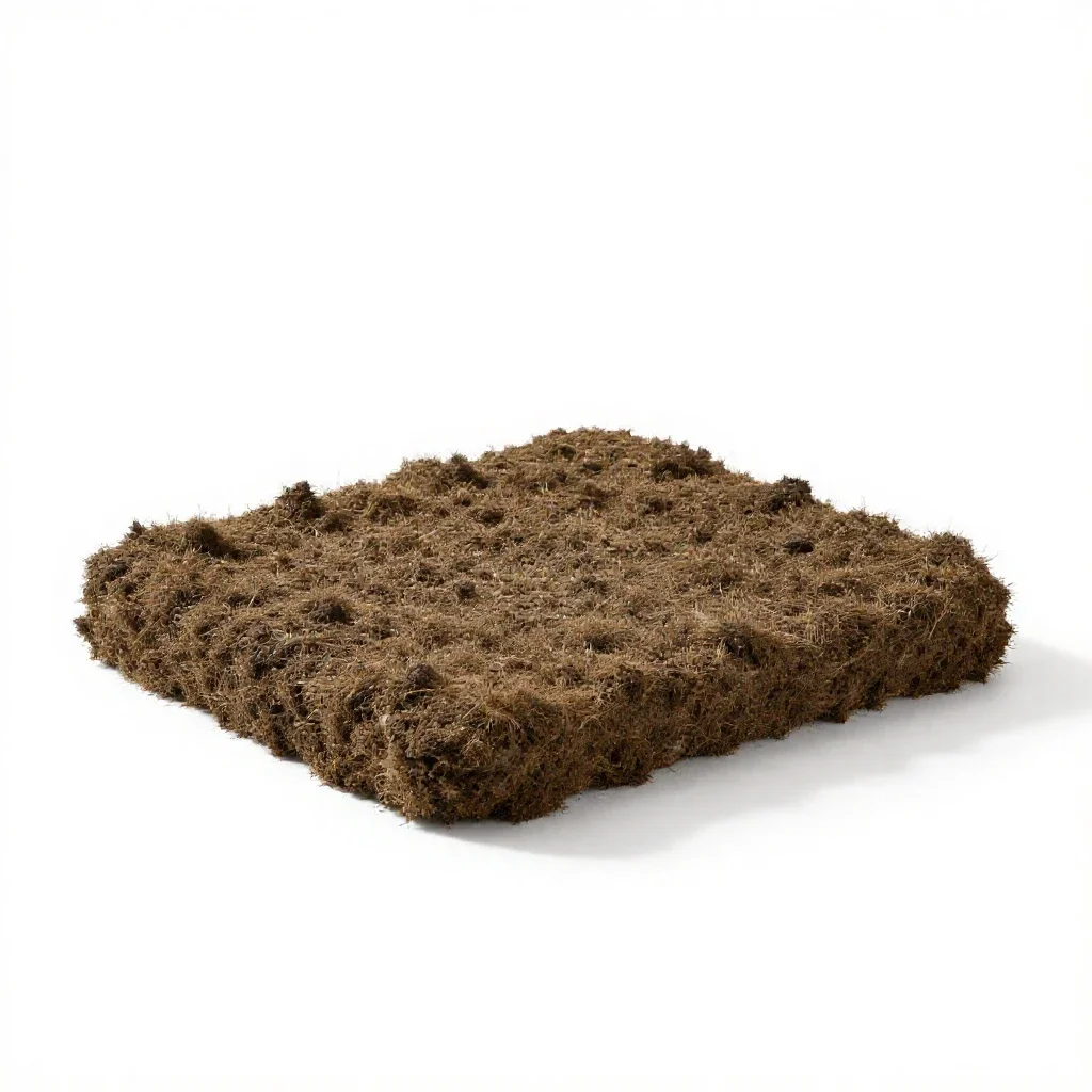 Bacteria bed isolated on a white background