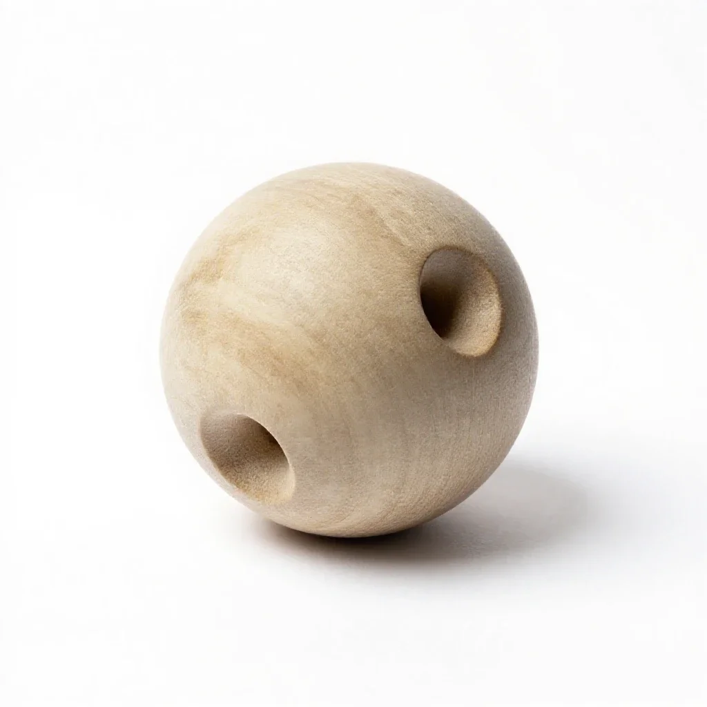 Ball-and-socket joint isolated on a white background