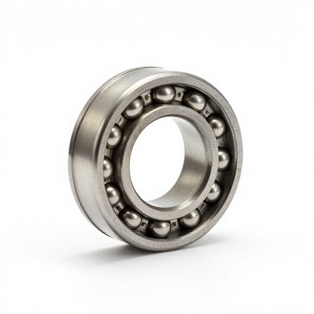 Ball bearing isolated on a white background