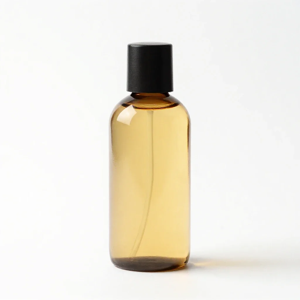 Bath oil isolated on a white background