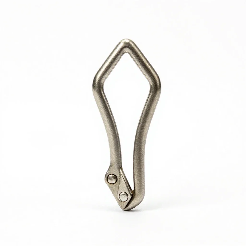 Belaying pin isolated on a white background