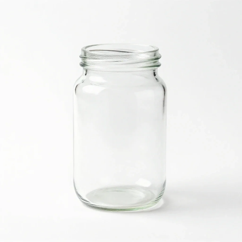 Bell jar isolated on a white background