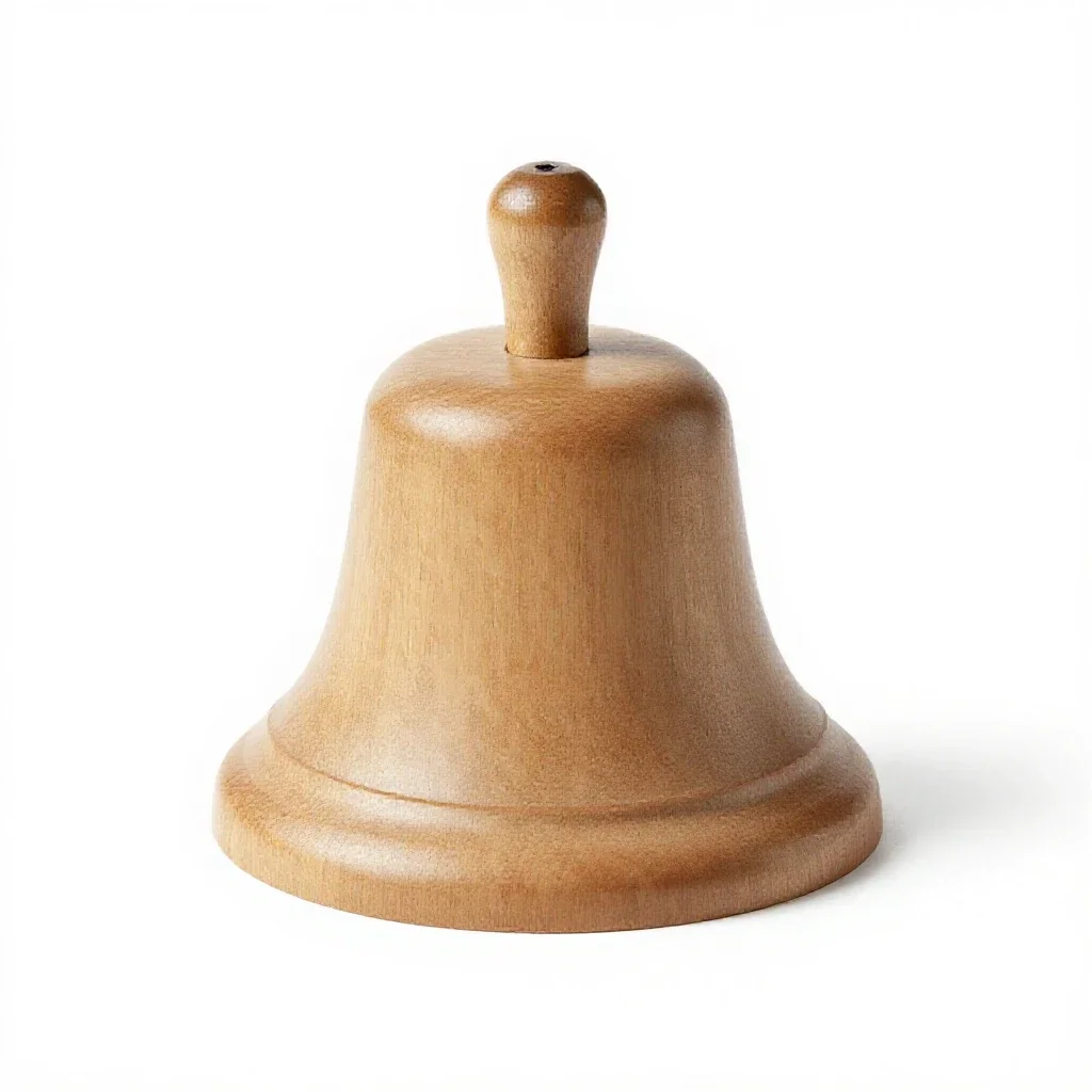 Bell push isolated on a white background
