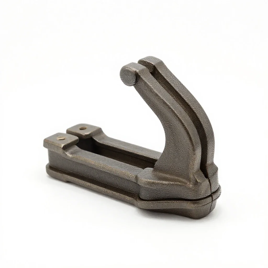 Bench clamp isolated on a white background