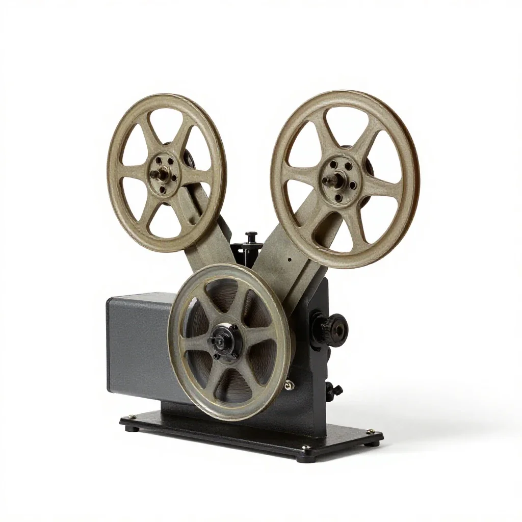 Bioscope isolated on a white background