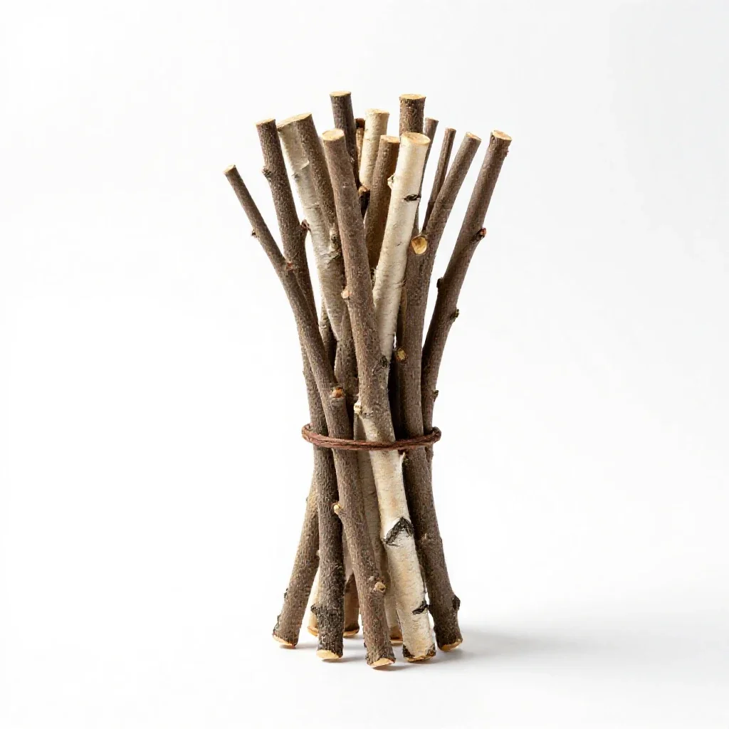 Birch isolated on a white background