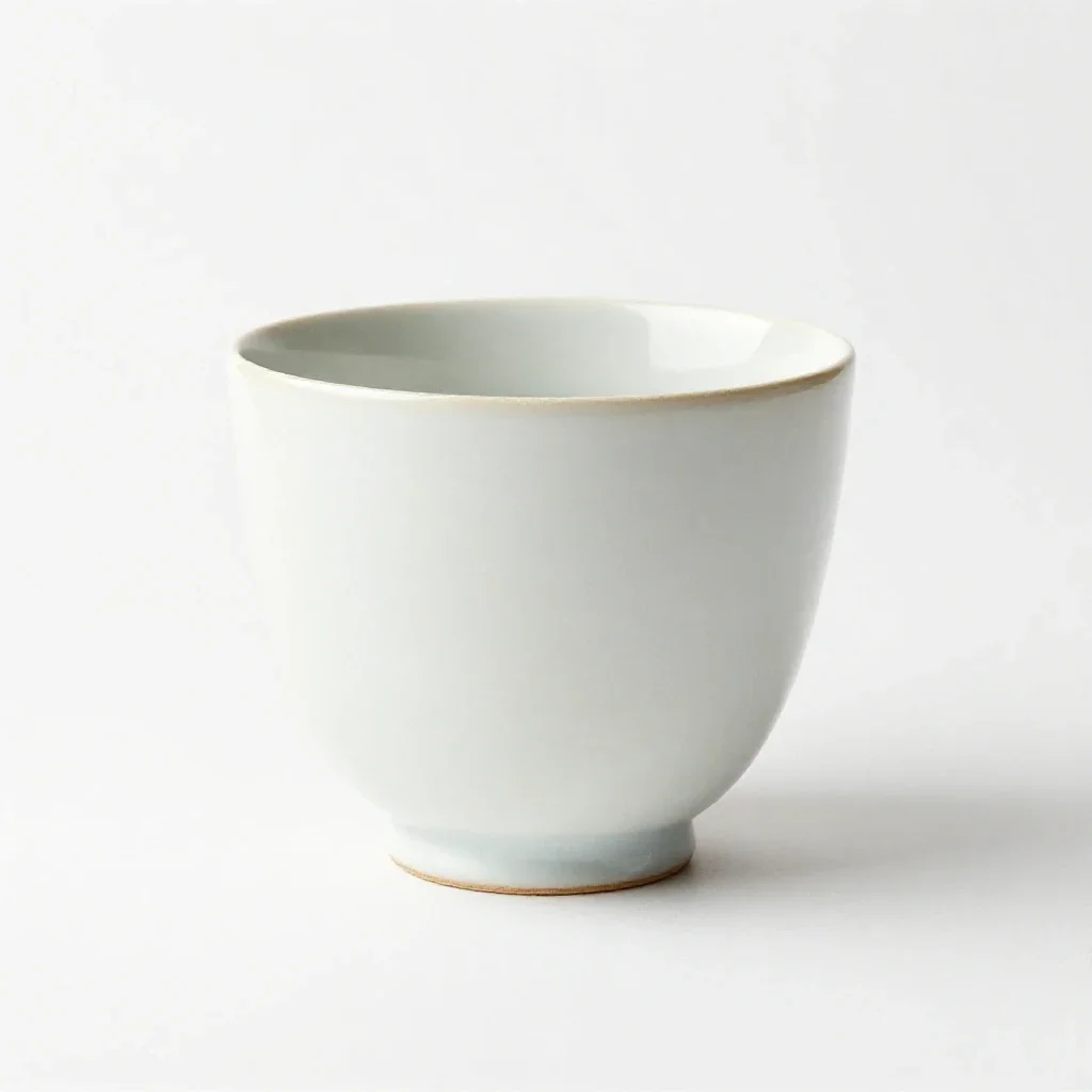 Bone china isolated on a white background