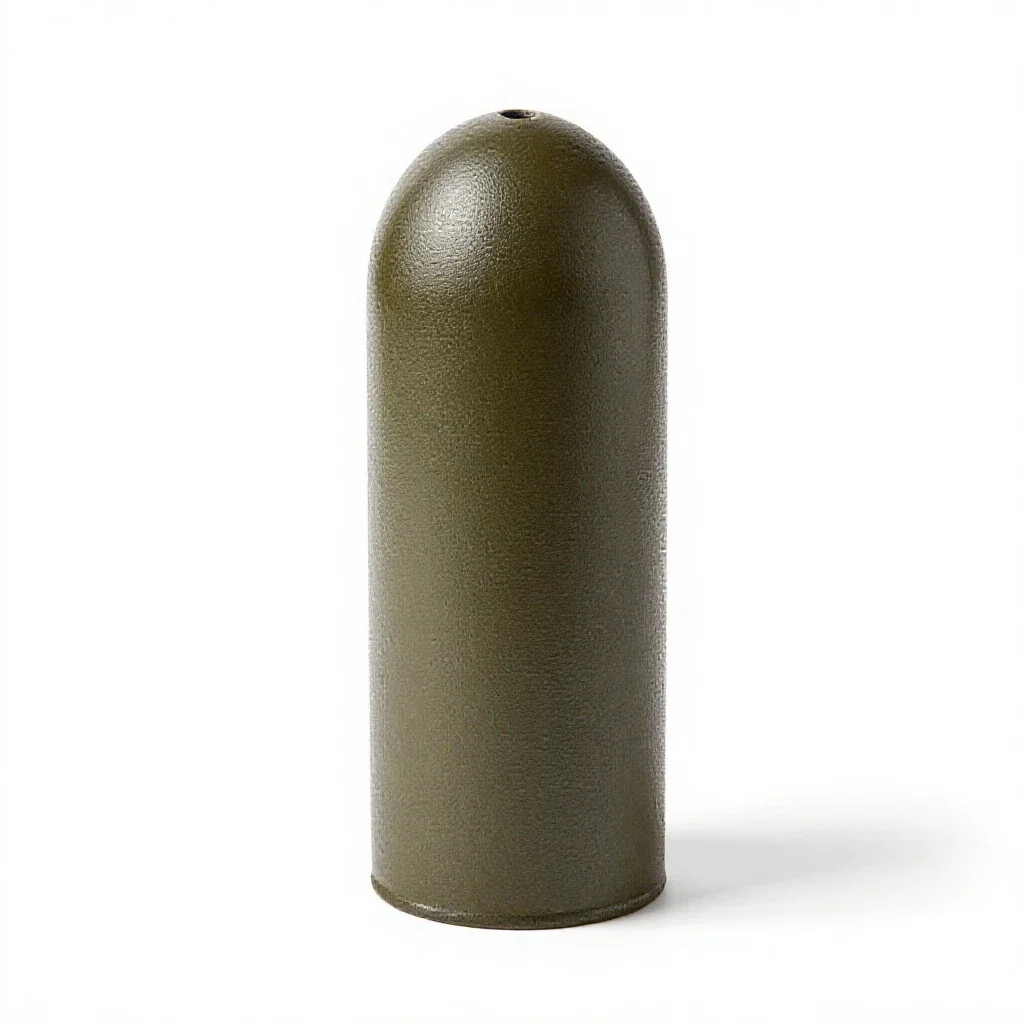Bouncing betty isolated on a white background