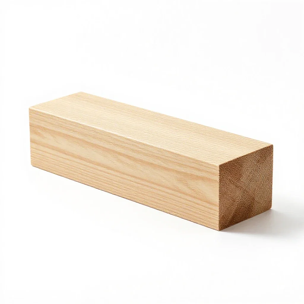 Box beam isolated on a white background