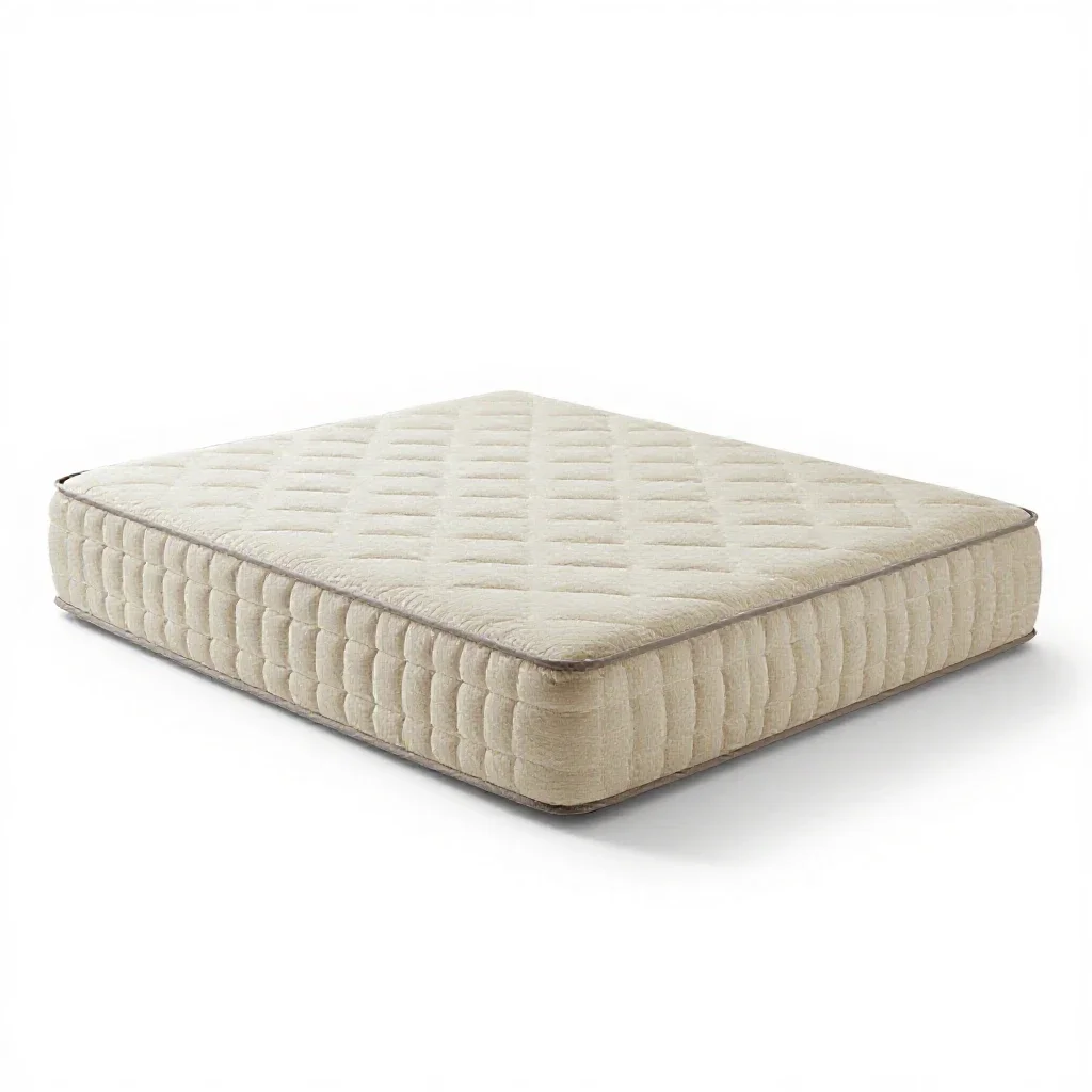 Box spring isolated on a white background