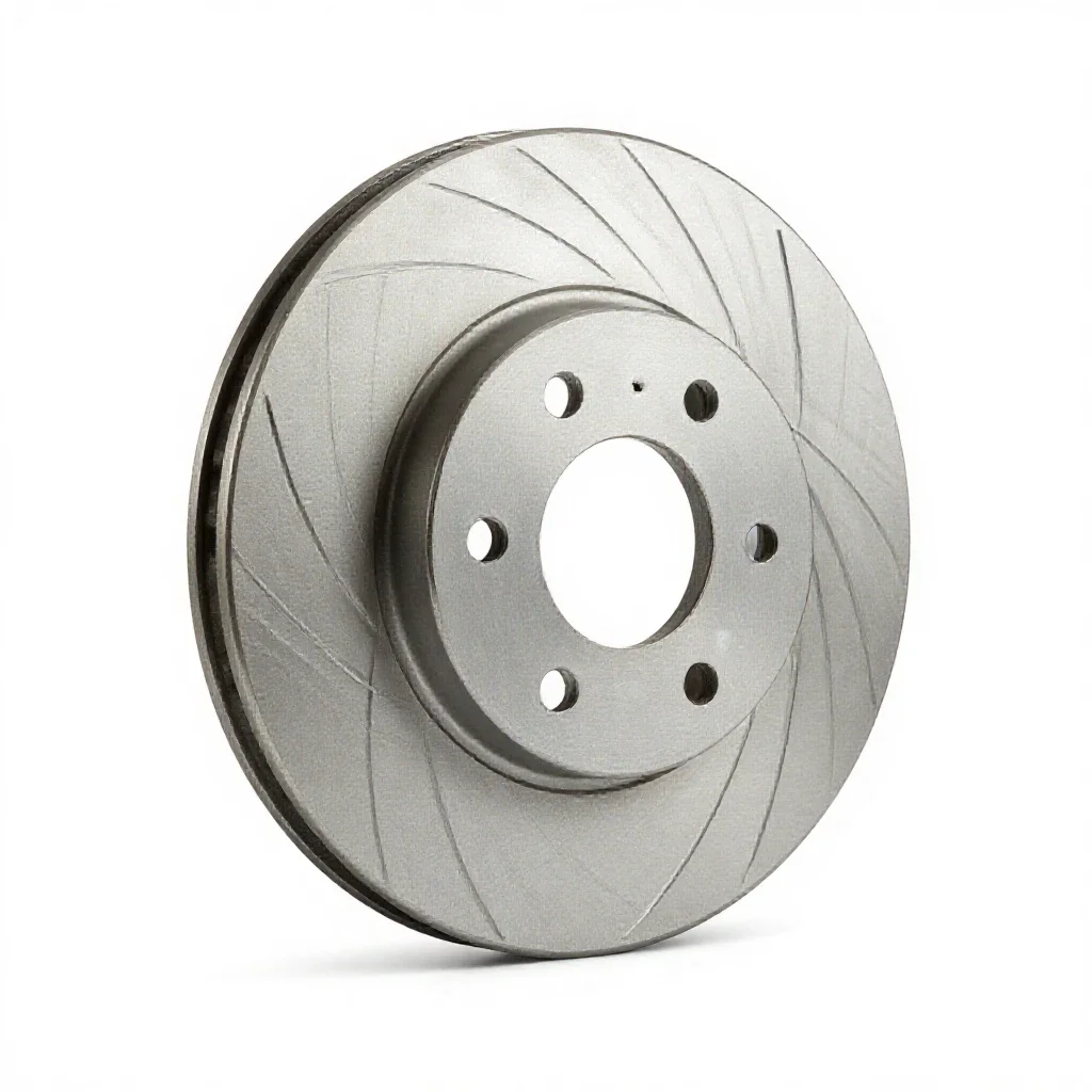 Brake disk isolated on a white background