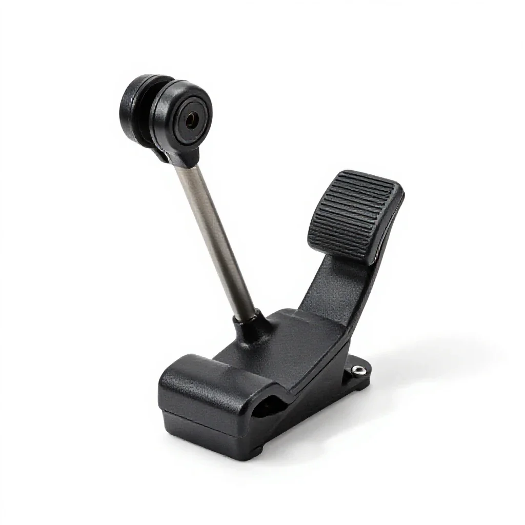 Brake pedal isolated on a white background
