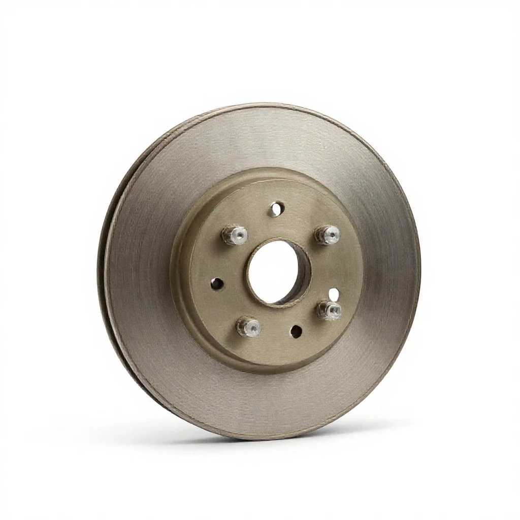 Brake system isolated on a white background