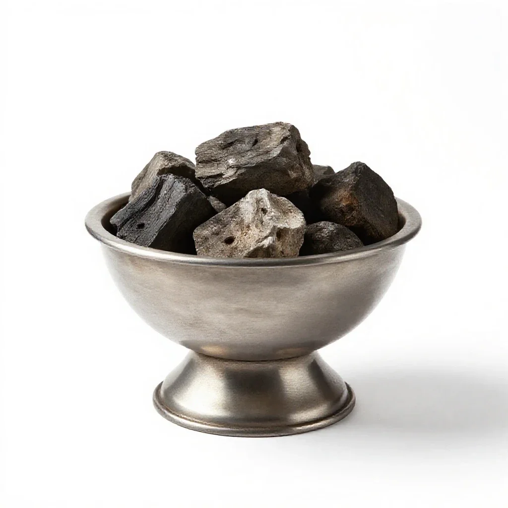 Brazier isolated on a white background
