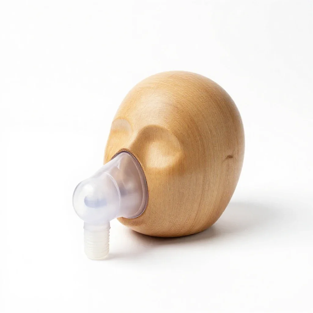 Breathing device isolated on a white background