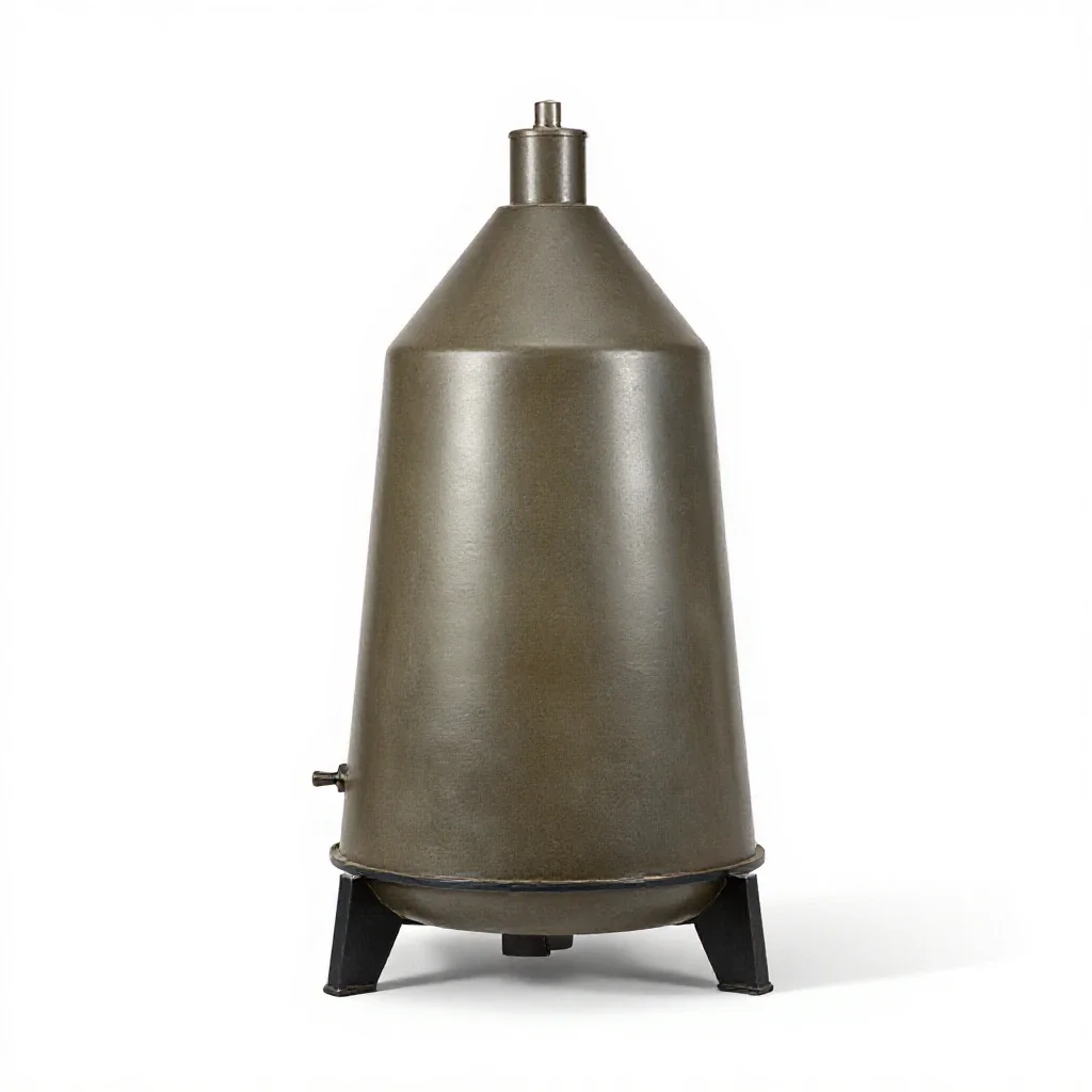 Breeder reactor isolated on a white background
