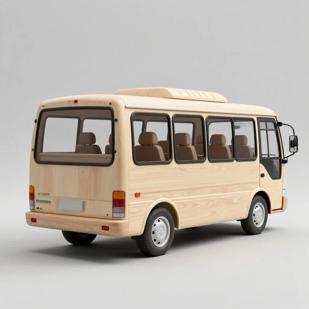 Bus isolated on a white background