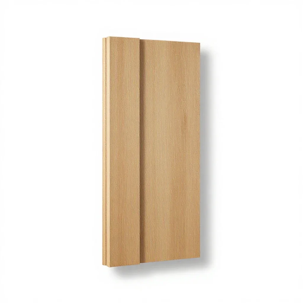 Butt hinge isolated on a white background