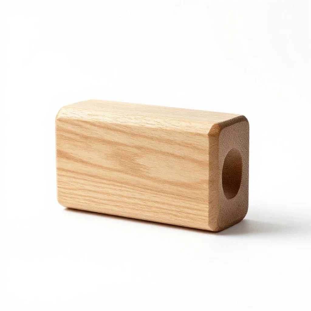 Butt joint isolated on a white background