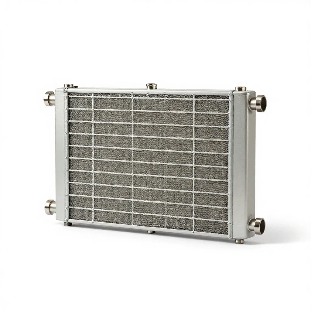 Bypass condenser isolated on a white background