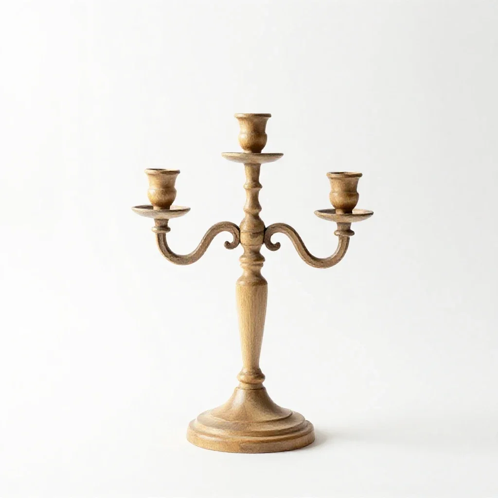 Candelabrum isolated on a white background
