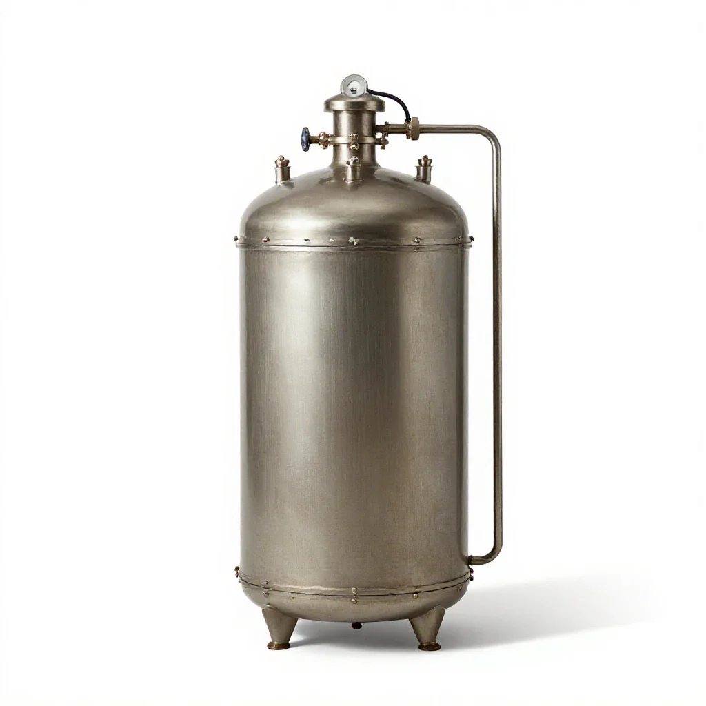 Cascade liquefier isolated on a white background