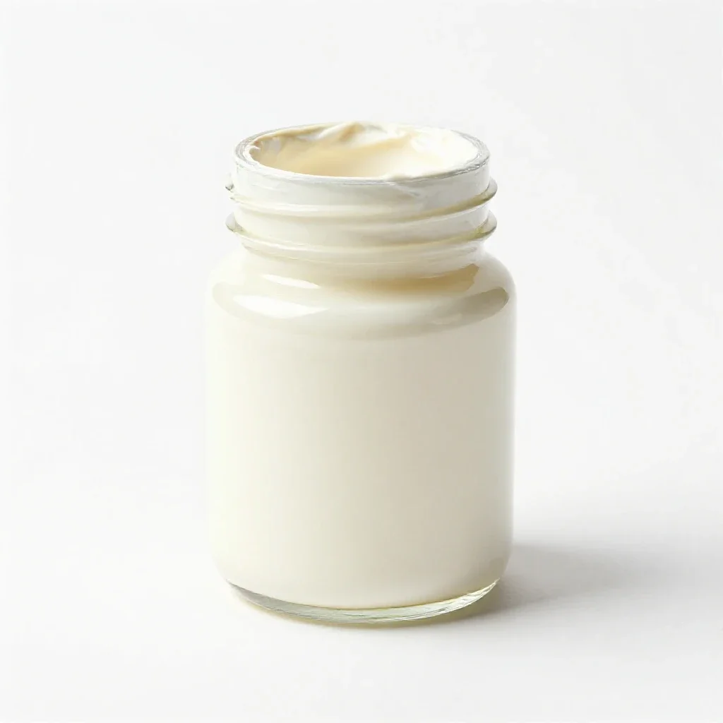 Casein paint isolated on a white background