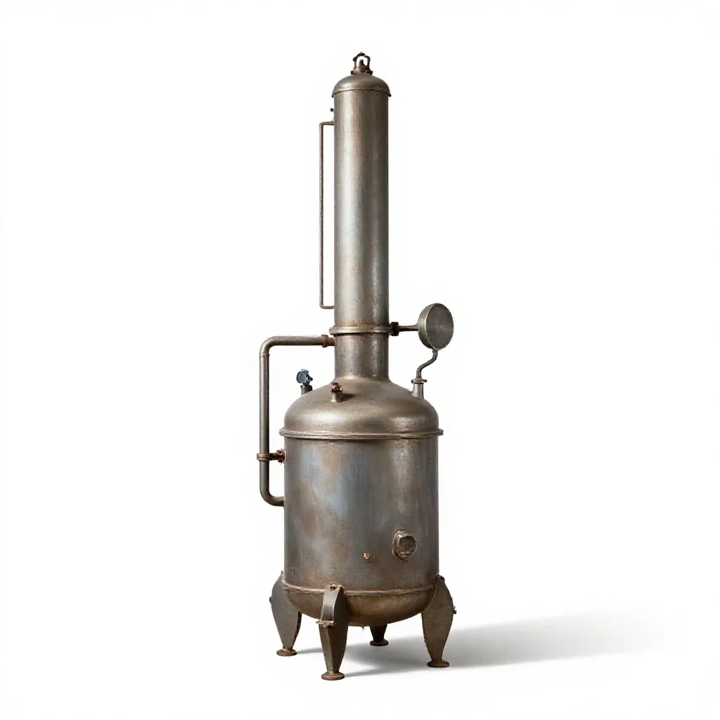 Catalytic cracker isolated on a white background