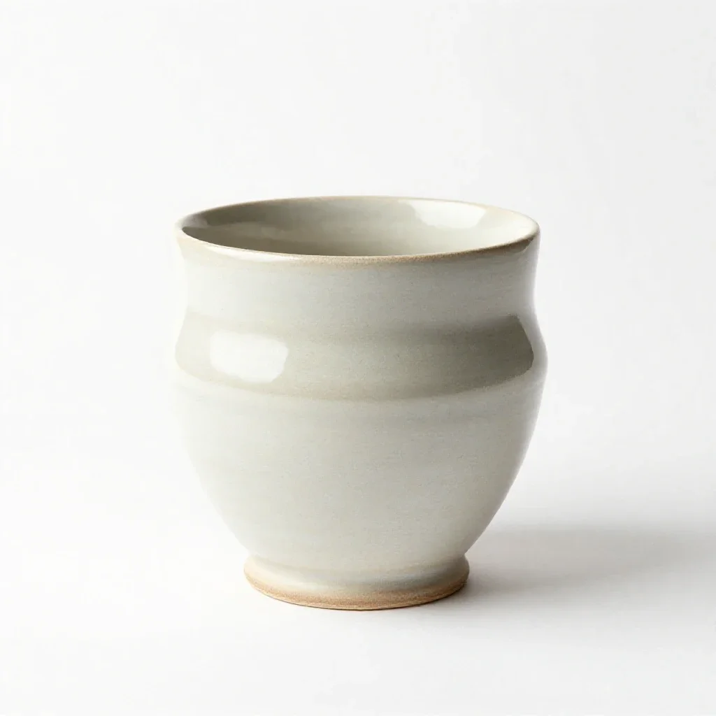 Ceramic ware isolated on a white background